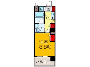 サイプレス小阪駅前の物件間取画像